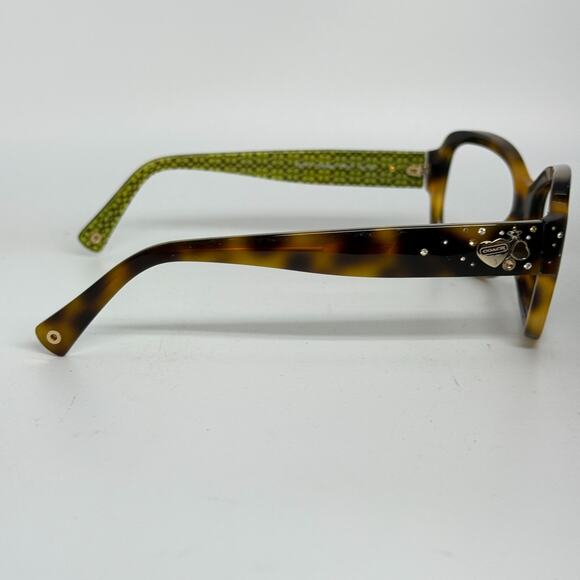 Coach Sunglasses Frame Only HC 8021B (L013 Ella) 5031/13 Tortoise/Crystals 19820 - Picture 4 of 7